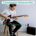 thumbnail image 3 of Sistema de guitarra inalámbrico AKLOT Set Transmisor Receptor 2.4GHz, 3 of 7