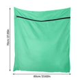 thumbnail image 2 of Auxsoul 1 Pack Pet Laundry Bag, Stops Pet Hair Blocking The Washing Machine, Big Size Wash Bag Ideal for Guinea Pigs, Rabbits and Small Pets, Hair Remover Safely(Green), 2 of 2