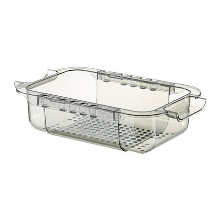 

Kitchen Drain Basket Retractable Rack Cleaning Drainer Organizer Large Capacity Storage Food Holder Multifuntion Gadgets