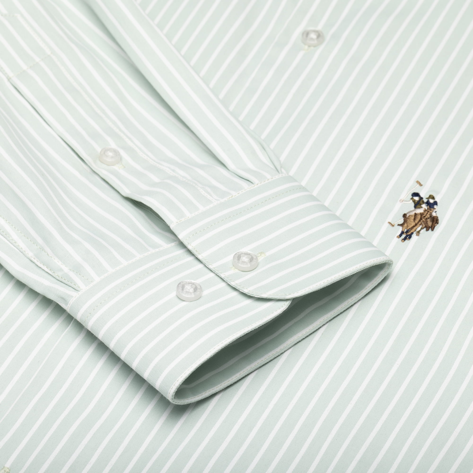 U.S. Polo Assn. Mens Dress Shirt Regular Fit Long Sleeve