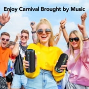 Portable Bluetooth Speaker, 30W Super Loud Bluetooth 5.4 Speaker Wireless, Boost Bass 3.0, 30H Playtime, 8 RGB Modes, IPX7 Waterproof Speaker, TWS Pairing, for Outdoor/Home/Party, Gift Ideas