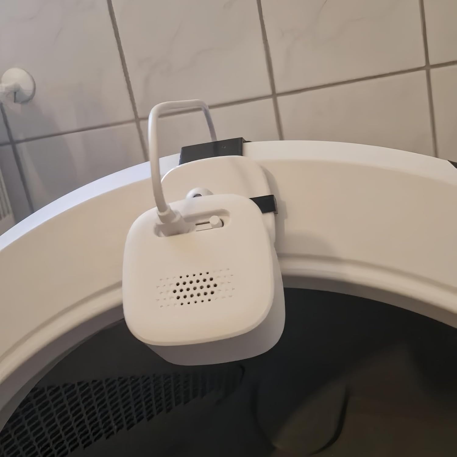 Camera Mount Holder for Litter-Robot 4, Compatible with eufy, Secure Installation, Cable Management