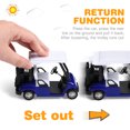 thumbnail image 4 of Golf Cart Model Die Casting Model Toy Vehicle Figurine Home Ornament for Kids, 4 of 8