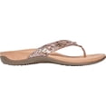 thumbnail image 2 of Women's Vionic Lucia Thong Sandal Camelia Snake Skin Synthetic 9.5 M, 2 of 5
