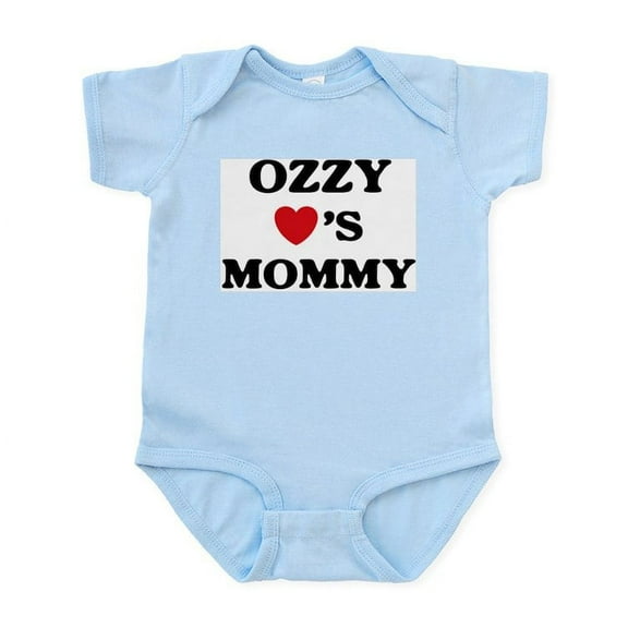 CafePress - Ozzy Loves Mommy Infant Bodysuit - Baby Light Bodysuit, Size Newborn - 24 Months