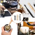 thumbnail image 2 of Advancent 6Pcs Coffee Machine Cleaning Brush Professional Dust Accessories Remover Plastic Grinder Restaurants Hotel Brushes Safety Type2, 2 of 6