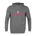 thumbnail image 2 of Men's Levelwear  Gray USMNT Relay Pitch Pullover Hoodie, 2 of 3