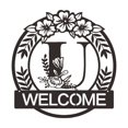 thumbnail image 1 of Big sale Home Exterior Wall Decoration 26 English Letters Exterior Wall Welcome Hanging Iron Art Crafts, 1 of 4