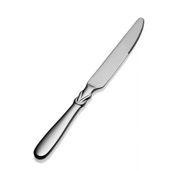 Bon Chef S2312 9.17 in. Forever Euro Solid Handle Dinner Knife, Pack of 12
