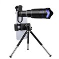thumbnail image 1 of Ensemble de 40X Objectifs Téléphoto pour Téléphone Mobile avec Pince pour Objectif + Support de Téléphone + Trépied Extensible + Obturateur à Distance pour la Randonnée, le Camping, l'Observation de la Faune, le Jeu de la Lune, les Concerts, l'Observation, Compatible avec 1, 1 of 7