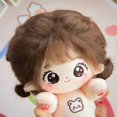 thumbnail image 3 of Muñeca IDol de algodón para niños y niñas, muñeco de peluche Kawaii de 20cm, sin atributos, colección de Fans, regalos, 3 of 5