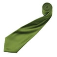 thumbnail image 2 of Premier Cravate Satin Simple pour Homme (Lame Étroite), 2 of 3