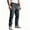 Dark Gray, variant on TKKCS Mens Elastic Waist Cargo Pants- Drawstring Outdoor Hiking Casual Breathable Regular Fit Straight Leg Pants with Mutli Pockets Dark Blue Size 2XL