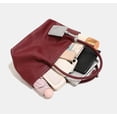 thumbnail image 4 of Women's Vintage Large Leather Tote Bag with Magnetic Closure, Fashion Shoulder Bag for Work & Business, 4 of 8