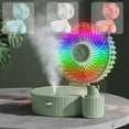 thumbnail image 3 of AZXY Desk Fan,Tabletop Fans for Home,Table Fan,Desk Fans Small Quiet with Mist,Rechargeable Cooling Personal Desktop Fans Under $15.00, 3 of 9