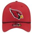 thumbnail image 2 of Men's New Era Cardinal Arizona Cardinals Perforated 39THIRTY Flex Hat, 2 of 5