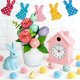 thumbnail image 1 of Uuiauoio Easter Egg Plant for Spring Party Decorations Easter Egg Flower Pot Artificial Colorful Eggs Plant Potted Flower Egg Spotted Eggs, 1 of 9