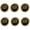 6, variant on Militaries Gold Uniform Buttons Pants Buttons Uniform Enhancement Accessories for Airport Uniform Jackets and Trousers