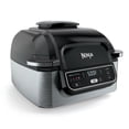 thumbnail image 4 of Ninja 4-in-1 Indoor Grill & Air Fryer, Smokeless, 4-Qt, 100 sq in Grill Area, AG300 Black/Stainless, 4 of 14