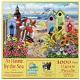 thumbnail image 3 of SUNSOUT INC - At Home by the Sea pc - 1000 pc Jigsaw Puzzle by Artist: Nancy Wernersbach - Finished Size 20" x 27" - MPN# 63002, 3 of 5