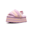 thumbnail image 4 of UGG WOMENS Disco Stripe Slide Womens "Purple Pink" 1120875 PPDC 1120875 PPDC from Stadium Goods, 4 of 8