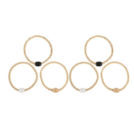 ELAYARD 6-Piece Horseshoe Set with Wooden Toss Outdoor Family Picnics and Backyard Activities