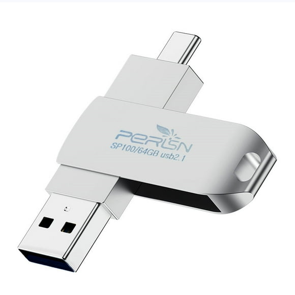 Flash Drive 64GB USB Type C Both 2.1 Tech - 2 In 1 Drive Memory Stick High Speed Read And Write For Android Smartphone Computer