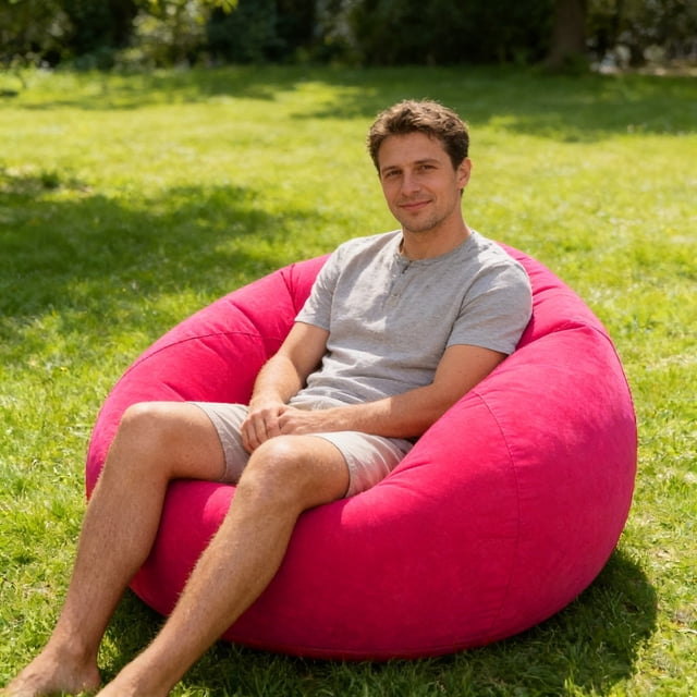 BotaniNest Portable Inflatable Air Sofa For Outdoor Camping Beach Picnic Festival Comfortable
