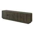thumbnail image 3 of Moe's Home Collection Monterey Wood Media Cabinet/TV Stand in Aged Brown, 3 of 6