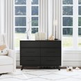 thumbnail image 2 of DaVinci Otto 6 Drawer Dresser in Ebony, 2 of 5