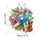 thumbnail image 3 of Yuarrent Adorno de conejito de Pascua Puerta de pared de Pascua Guirnalda colgante Decoración de flores de Pascua para el Festival de primavera Kits de decoración para fiestas Numero 3 Yuarrent HA045242-03, 3 of 5