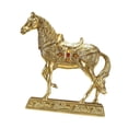 thumbnail image 4 of Figura de caballo para decoración de escritorio, estatua de caballo en miniatura de resina para escritorios de oficina, 4 of 9