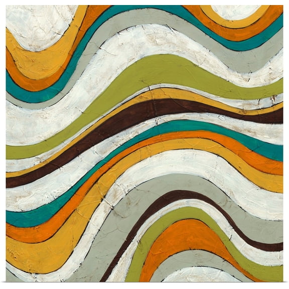 Great BIG Canvas | Rolled June Vess Poster Print entitled Shock Wave II