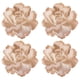 thumbnail image 5 of 4 manteles individuales elegantes de PVC con flores - estera de aislamiento de posavasos resistentes al calor, 5 of 8