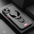 thumbnail image 3 of Funda para Apple iPhone 12 Mini 8 Plus 15 Pro 13 7 6S XS X XR SE 11 Pro 14 Pro Max cubierta dura PC de lujo Marvel Spiderman Ironman, 3 of 5