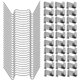 thumbnail image 1 of 100pcs Greenhouse Clips For Glass,stainless Steel Greenhouse Window Clips Glass Pane Fixings Clips, 1 of 5