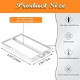 thumbnail image 2 of ; Large Clear Acrylic Sign Holders Wedding Sign Holder with Card Slot Perfect for Retail Shop Cafe Events DIY Wedding Table Signs Holder Table Number Cards Food Sign, 2 of 7
