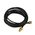 thumbnail image 3 of RP-SMA SMA Connector Male to Female Extension Cable Copper Feeder Wire for Coax Coaxial WiFi Network Card RG174 Router Antenna SMA-J 15m, 3 of 5