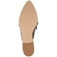 thumbnail image 6 of Journee Womens Kessie Slip On Pointed Toe Mules Flats, 6 of 10