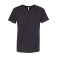 thumbnail image 1 of Camiseta de manga corta Bella lienzo con cuello en V unisex Triblend 2XL SLD BLK TRBLND 3415, 1 of 1