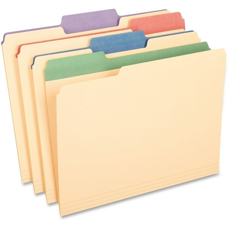 Pendaflex Color Tab Manila File Folders, Assorted, 50 / Box (Quantity)