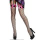 thumbnail image 4 of Spider Web Witch Costume Halloween Cosplay Magic Wizard Dress Purple Black Stockings Rose Knot 26s, 4 of 4