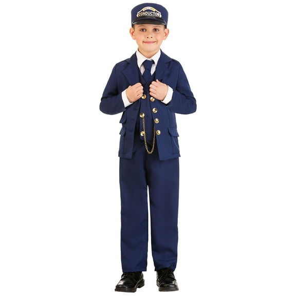 Boys North Pole Train Conductor Costume