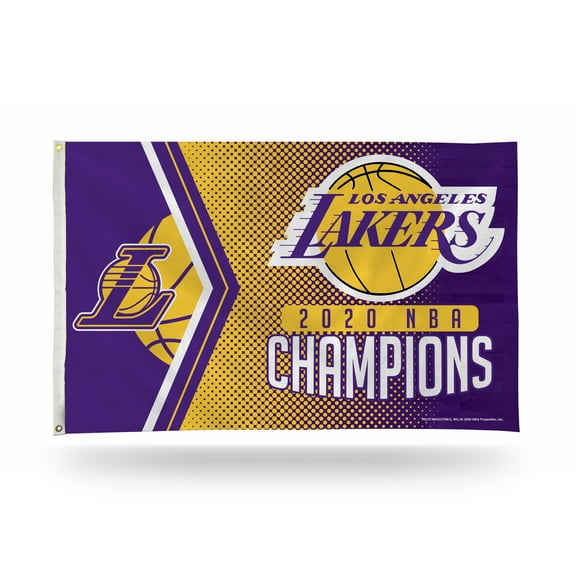 Los Angeles LA Basketball Laker's 2020 Champions Design 3x5 Indoor/Outdoor Banner Flag