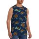 thumbnail image 2 of Balery Sea Turtles Swimming Camisetas sin mangas para hombre, absorbe la humedad y protege contra el mal olor.-X-Large, 2 of 7