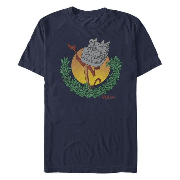 Men's Mulan Mushu Mask  Graphic T-Shirt