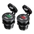 thumbnail image 1 of Toma de Corriente USB Dual Cola 12-24V con Interruptor, 1 of 8