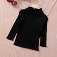 thumbnail image 1 of Gyratedream Toddler Kids Baby Girls Long Sleeve Turtleneck Basic Knit Shirt Thin Bottoming Tops, 1 of 6