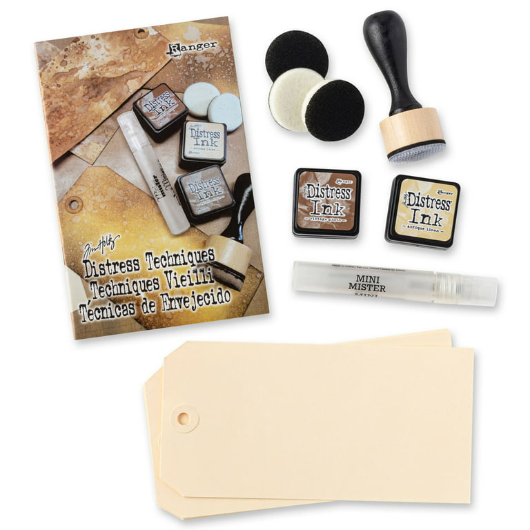 Tim Holtz at Ranger - Mini Blending Tool with Distress Inks and Paints 