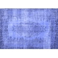 thumbnail image 1 of Ahgly Company Machine Washable Indoor Rectangle Persian Blue Bohemian Area Rugs, 4' x 6', 1 of 4